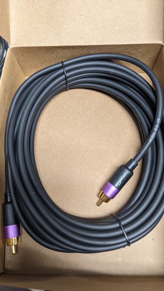 NIB Subwoofer Cable - 25ft.