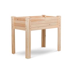 New 36” All Cedar Raised Garden Bed - OBO
