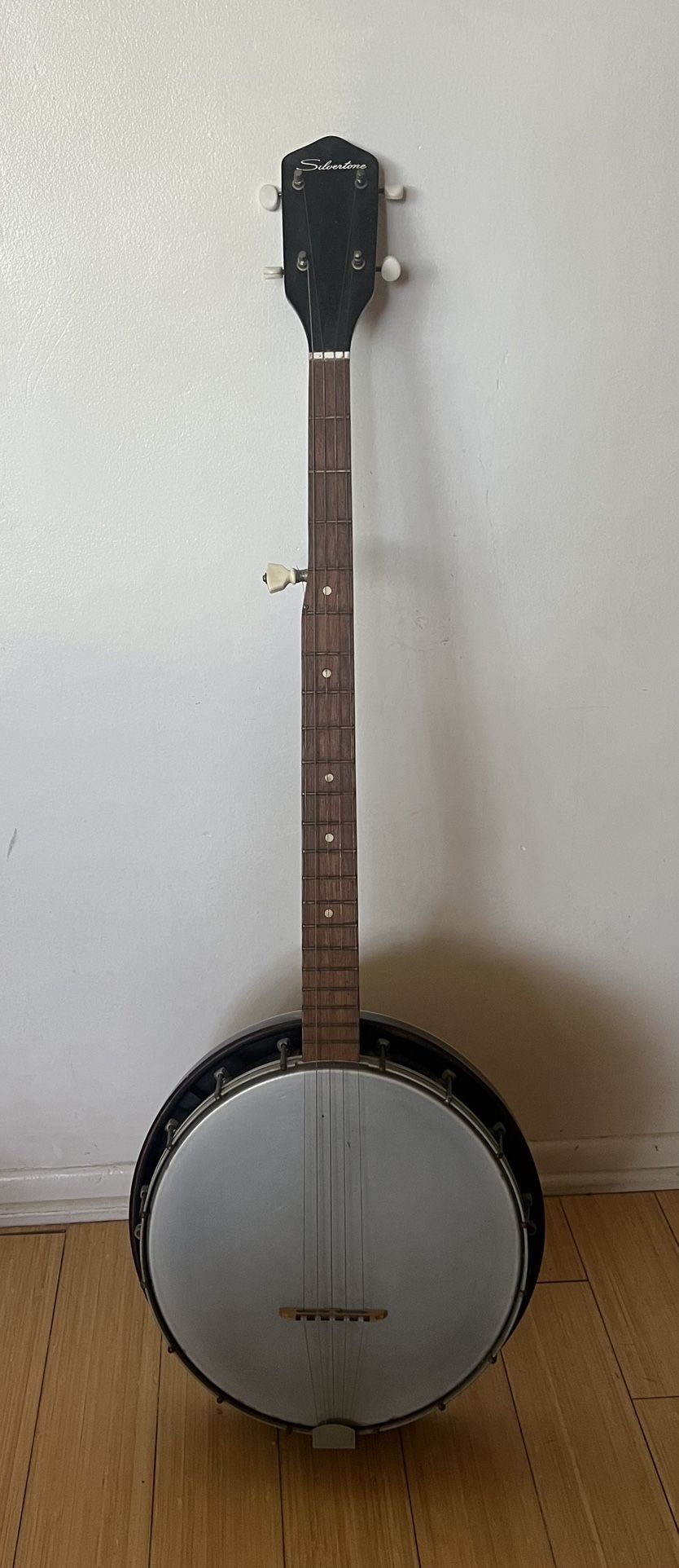 Vintage 1960's 5 String Silvertone Banjo