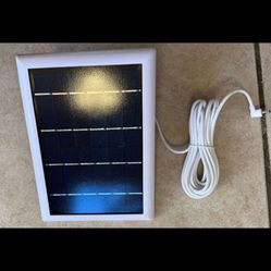 New Wasserstein 6V Solar Panel For Security Cameras White With Mount