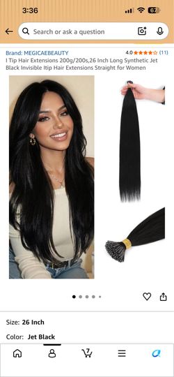 26in I Tip Hair Extensions (1 bundle)