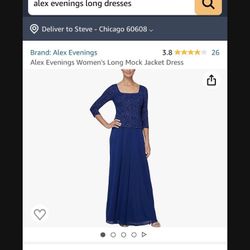 Formal Dress. 14W. Altered To 5’4”