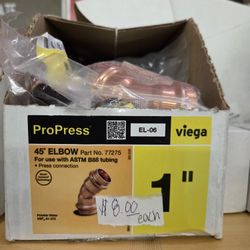 ProPress 1 in. Press Copper 45° Elbow