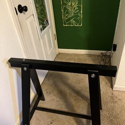 Black Ikea Trestle