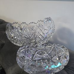 2 Cristal Vases