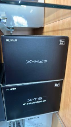 Fujifilm X-H2S camera black