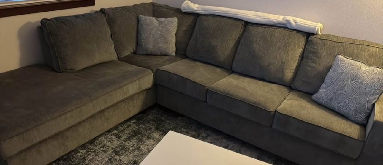 Dark grey Sectional Couch