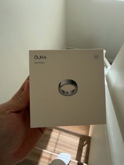 Oura Ring 4 Smart Ring Size 10 Silver