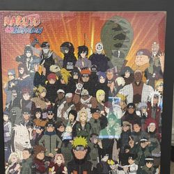 naruto puzzle in frame