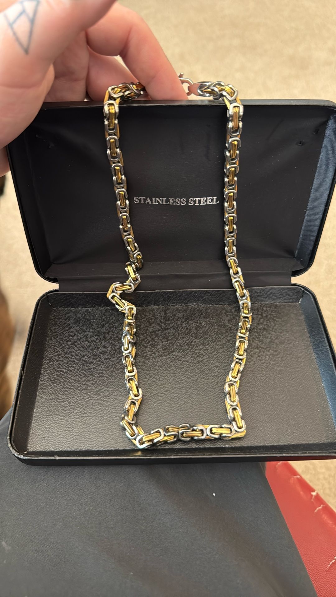 Stainless Steel Necklace Men’s