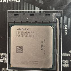 💻 AMD FX CPU + Gigabyte Motherboard (FOR PARTS / REPAIR)
