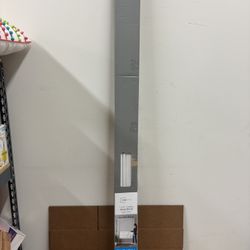 New 1” Cordless Room Darkening 58” x 64” Vinyl Window Blind White