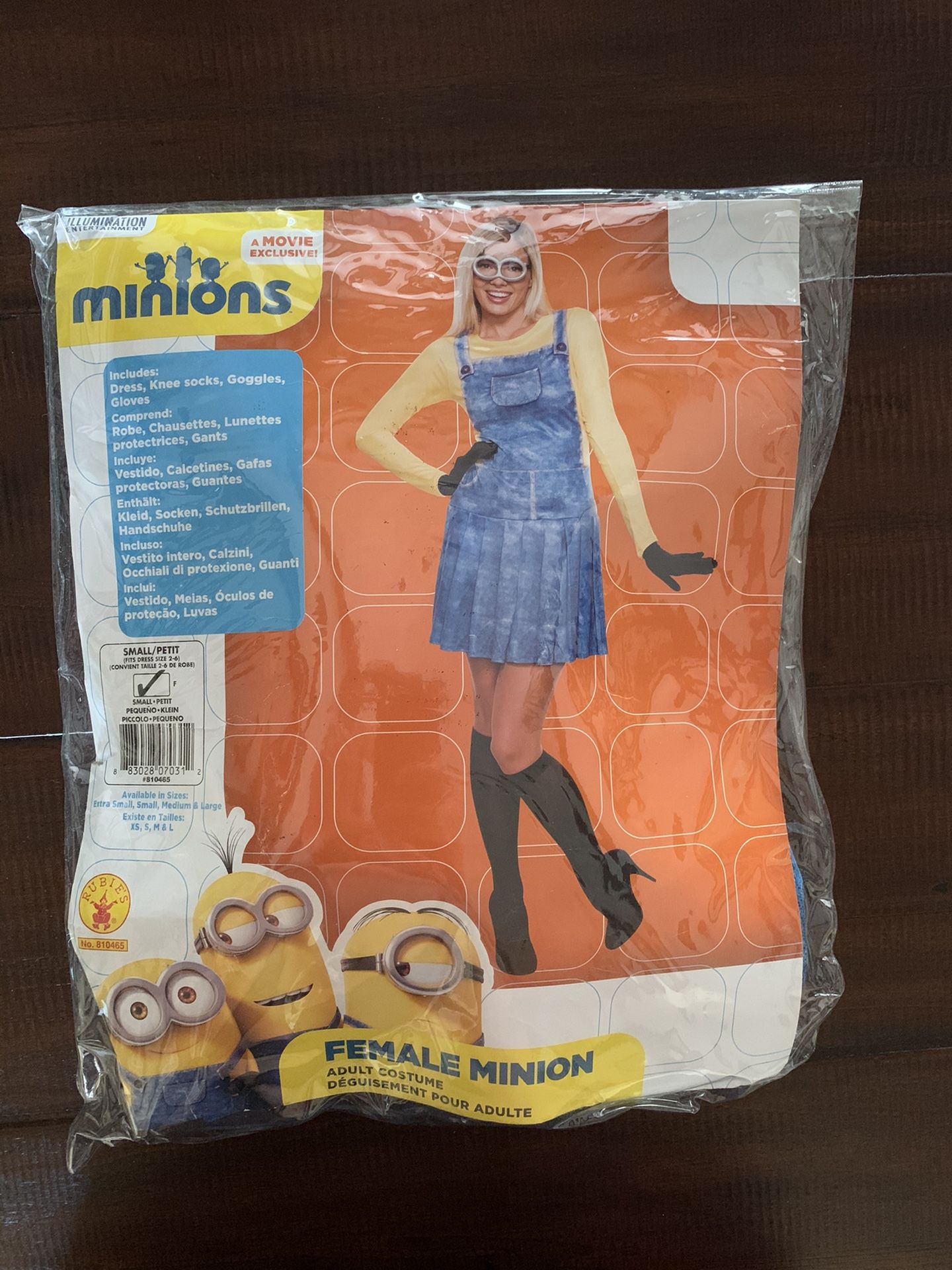 Halloween Costume, Female Minion