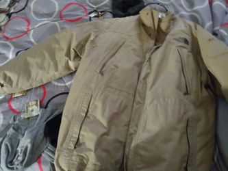 Northface Burberry inner lining, tall xl
