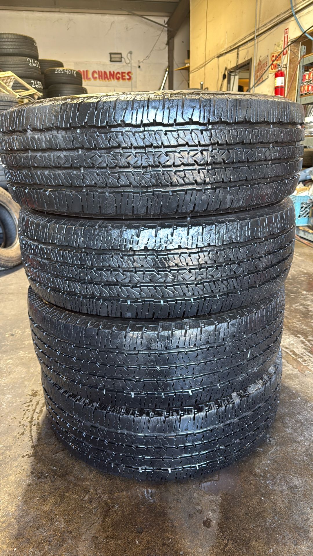 Tires 275-70-18 10ply