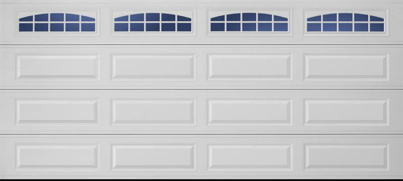 used like new garage doors