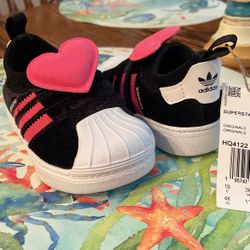 Adidas 360 2.0 Toddler Girls Size 4 Brand New W/ Tags