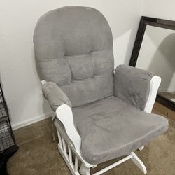 Gray Rocking Chair- Great Condition!