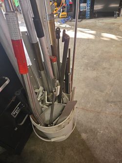 Pieces of metal