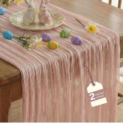 3 Different Style Table Cloths 