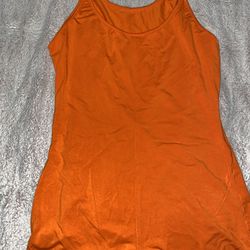 Orange Fashion Nova one piece jumpsuit size: xl