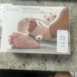 Owlet Dream Sock Sleep Tracker FDA Cleared Baby Monitor w/ Base Station