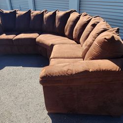 Microfiber Sectional Couch