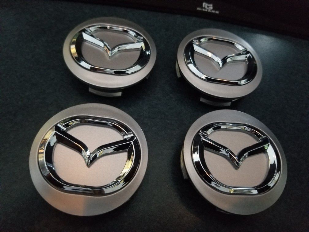Wheel Center Caps Parts for Mazda, 56mm/2.2'' Rim Wheel Center Hub Caps