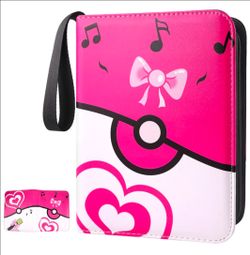 Pokemon TCG Jigglypuff Pink Card Binder or Universal Multicard Holder