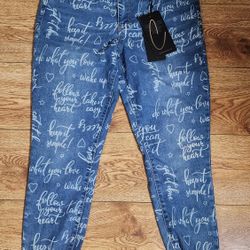 NWT Copperflash Curvy Hi Rise Ankle Skinny Jeans Size 10 