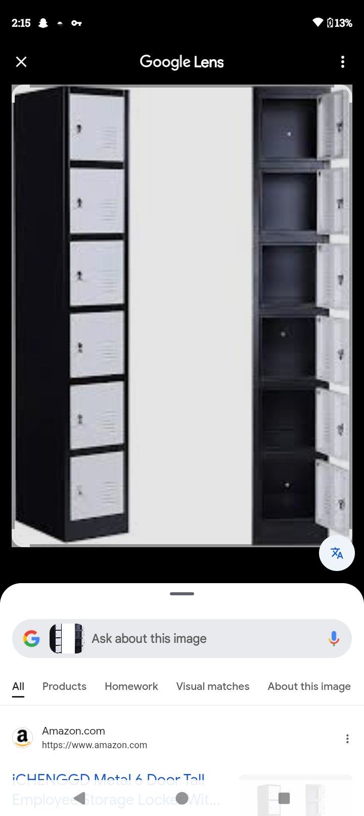 6 LOCKERS
