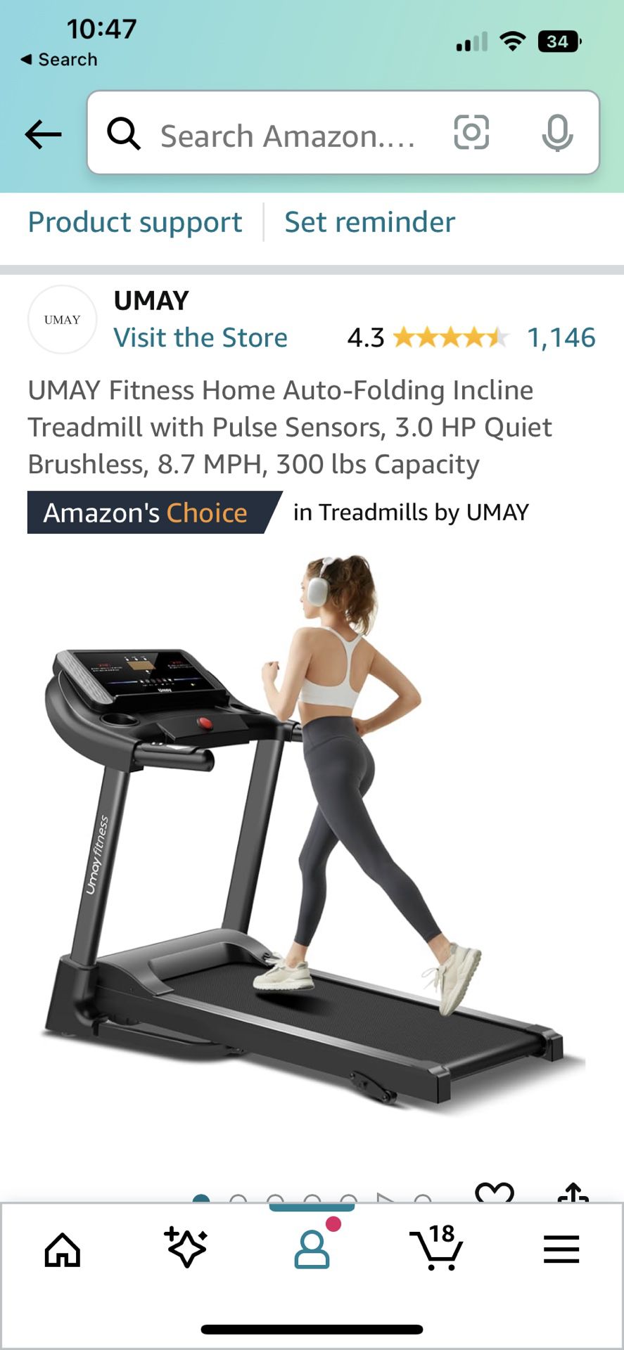 Treadmill Has To Go
