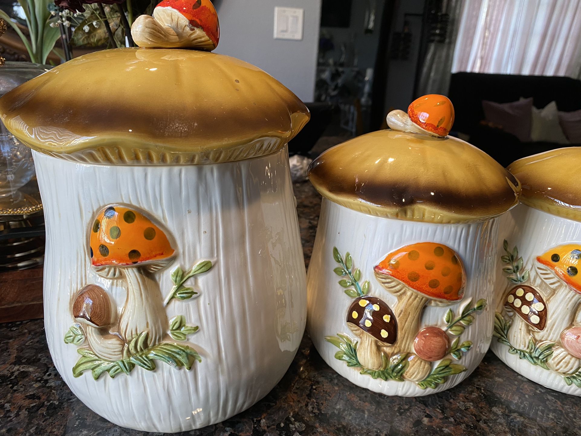 2 Vintage RUBBERMAID 1 G 16 Cup Containers CANISTERS STORAGE MUSHROOMS for  Sale in Cumming, GA - OfferUp