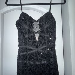 X Small Black Dress Prom Dress 
