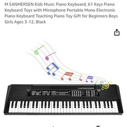 Kids Key Board New In Box