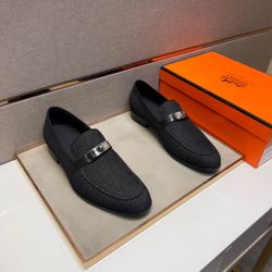 Hermes Men’s Leather Shoes With Box 2026 New