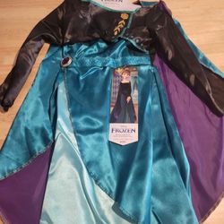 NWT Frozen Dress Up Costume Size 4/6- Anna 