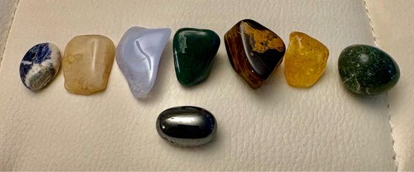 STONES, 6 pounds! beautiful polished assortment.