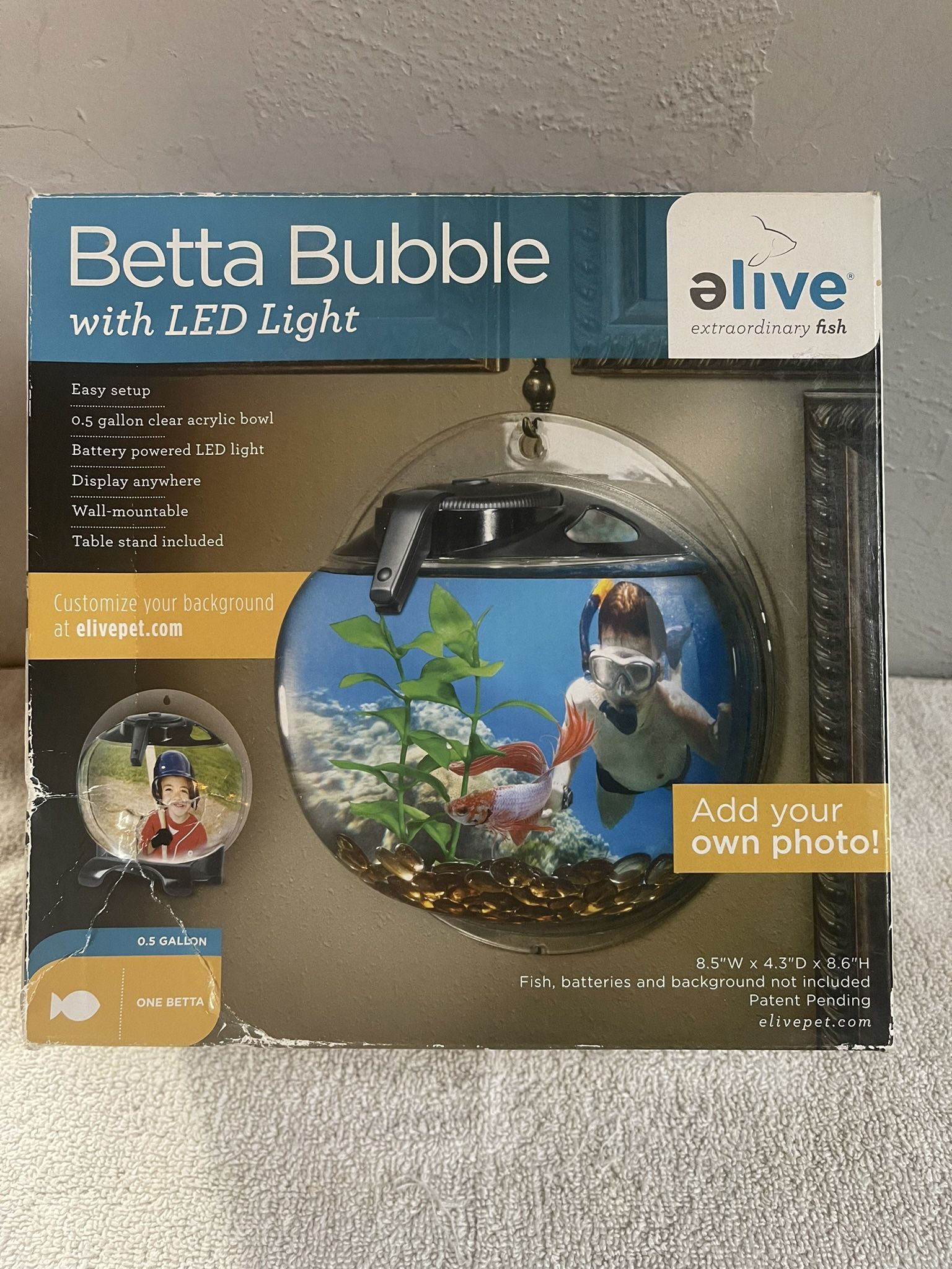 Elive Betta Bubble Aquarium 