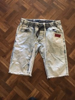 Light blue jogger shorts Lrg