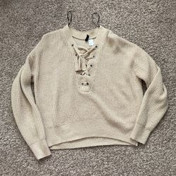 H&M Knitted BeigeSweater