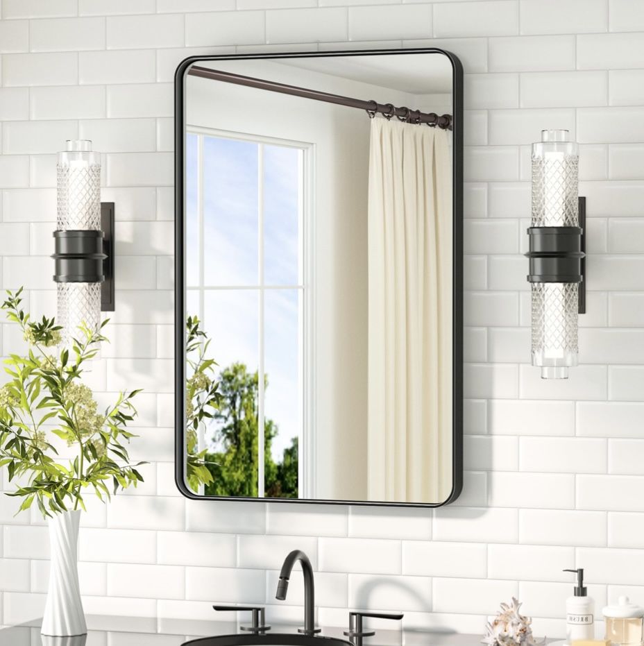 22”x30” Black Mirror 