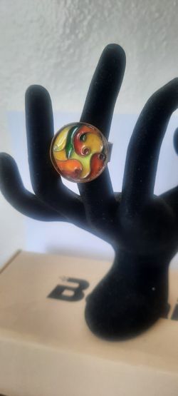 Handmade Flame Dance Ring