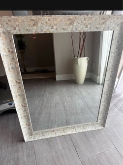 Nice wall mirror with frame