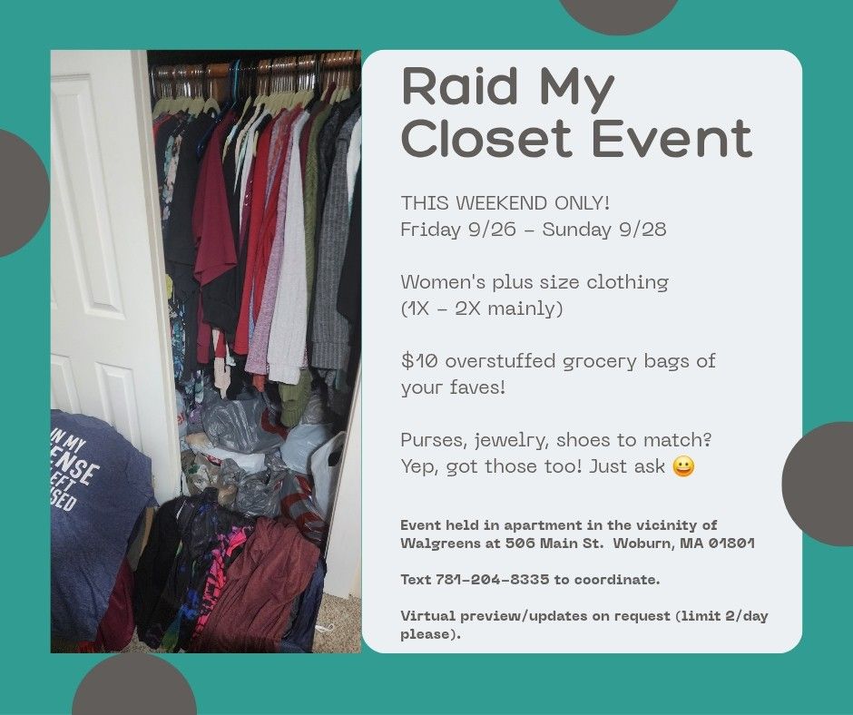 Come Raid My Plus Size Closet!!! (Mainly 1X - 2X)