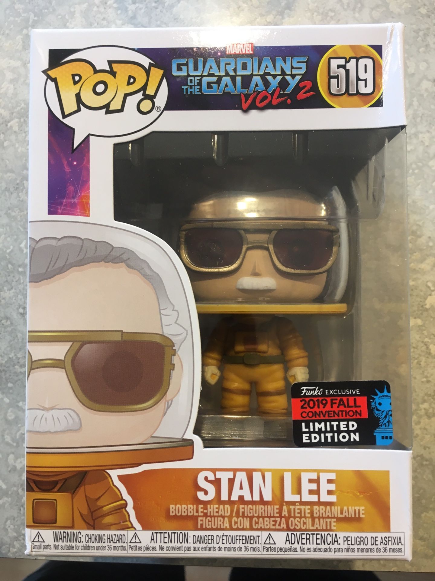 Stan Lee Walmart exclusive NYCC Funko POP