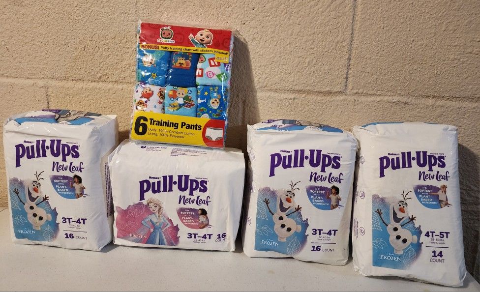 Huggies Pull Ups Diapers Potty Training Bundle