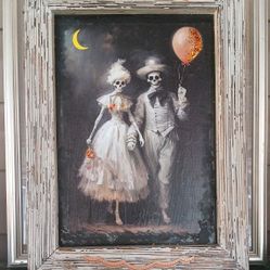 8x12 Halloween Hand Crafted 