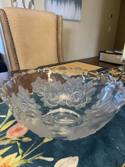 Fruit Bowl With Roses