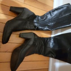 Leather high Heels 